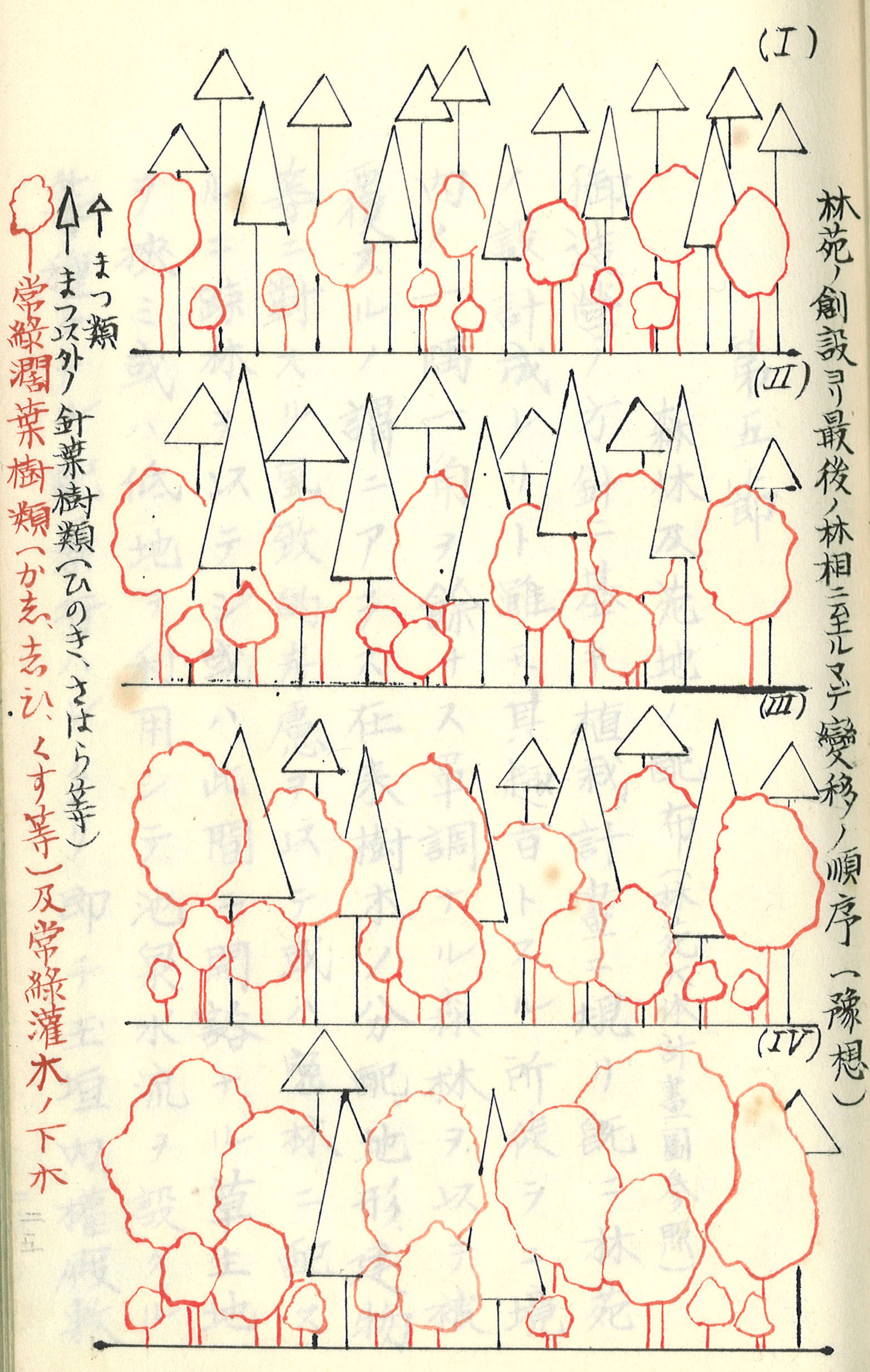 Fig. 2. Meiji Shrine Inner Precinct Forest Plan (1921).